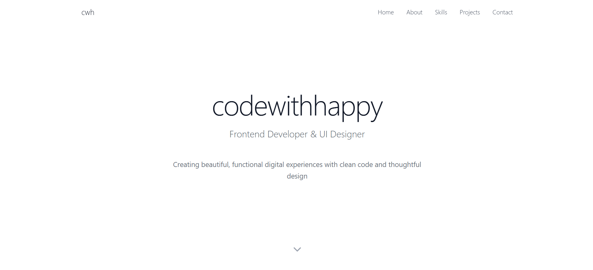 day-01-minimal-white-theme